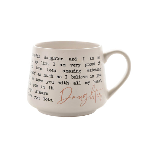 Carolina Moments Stoneware Mug - Daughter