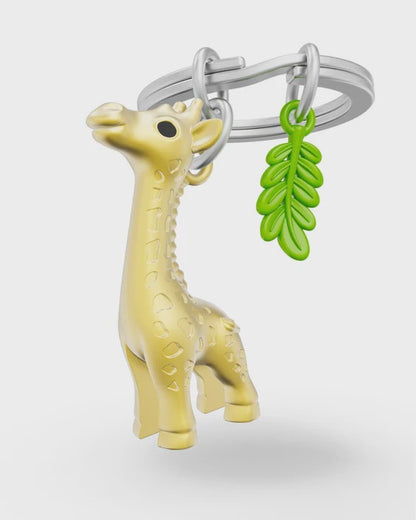 Stellar Haus Metalmorphose Keyring - Giraffe