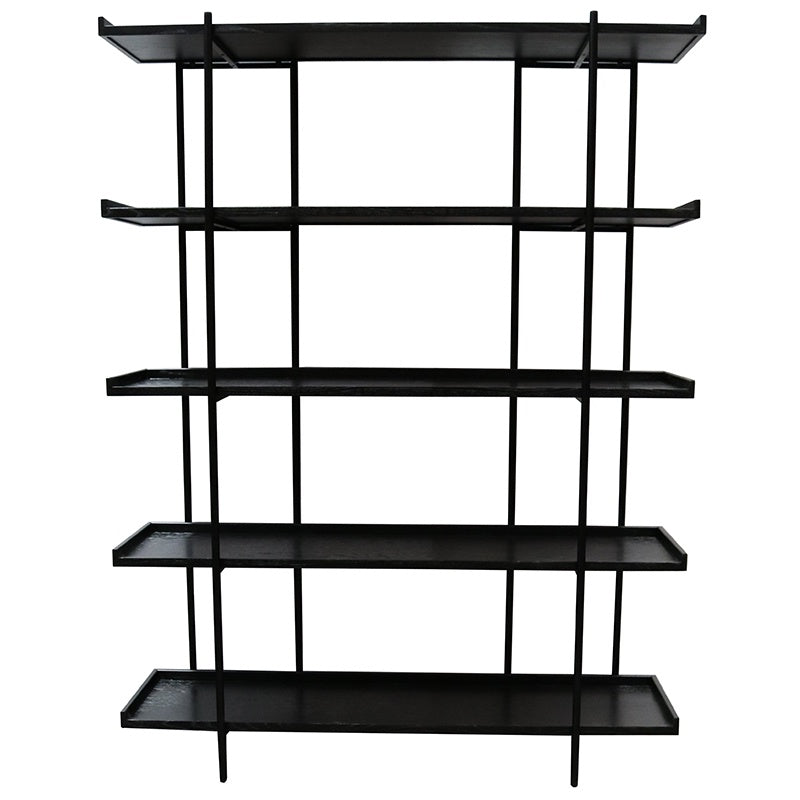 Le Forge Fresno Bookcase Black