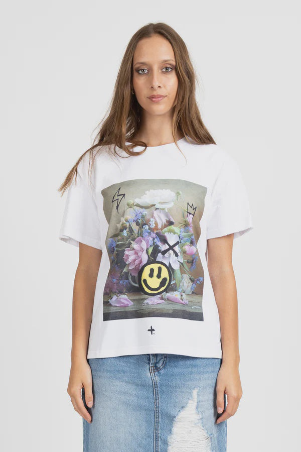 Federation Frankie Tee - Arrangement -  White