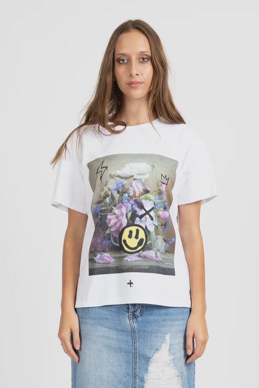 Federation Frankie Tee - Arrangement -  White