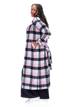 Load image into Gallery viewer, Charlo Marco Coat Navy Check
