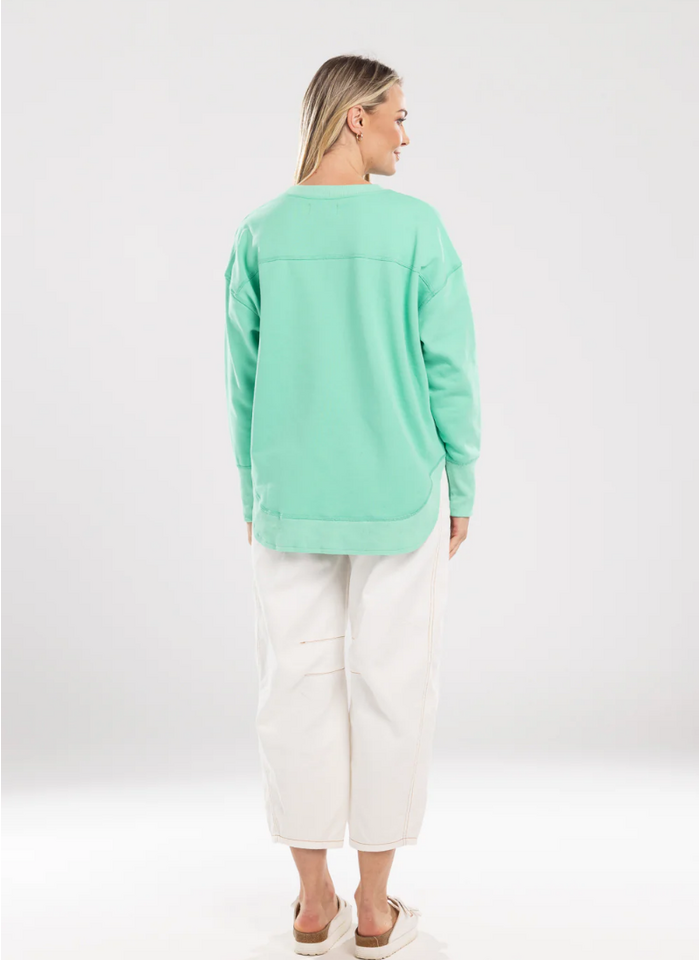 Mi Moso Ena Sweat - Green