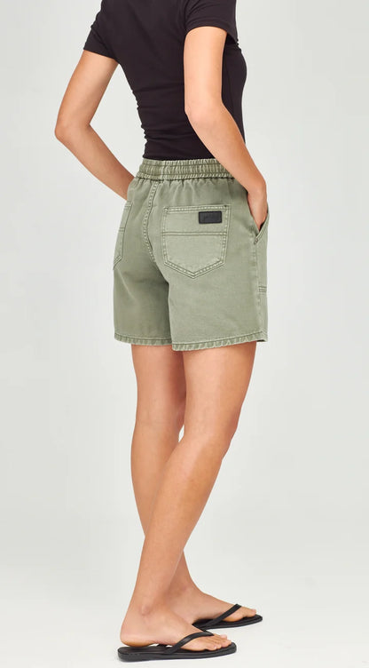 Junkfood Millie Khaki Shorts - Khaki