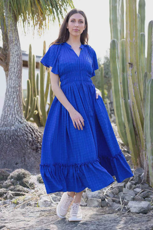 Charlo Mistee Maxi Dress - Blue