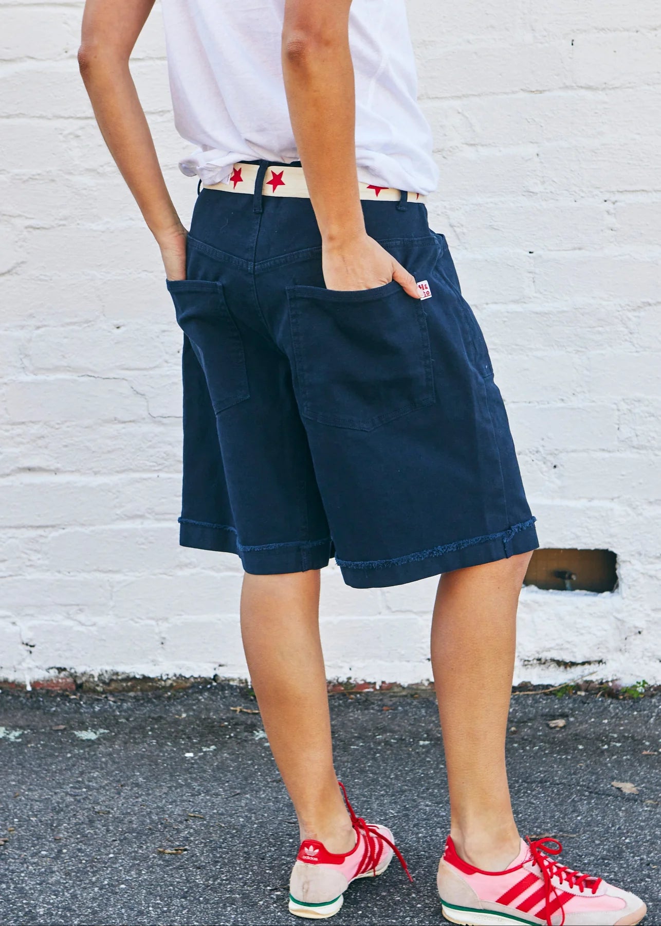 Hammill & Co Weekend Stretch Short - Navy