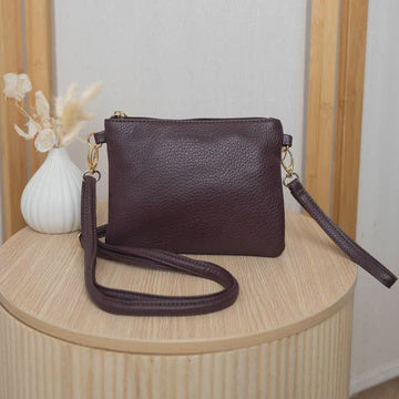 Moana Rd Viaduct Clutch - Wine