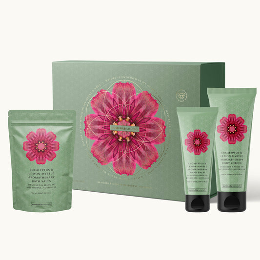 Australian Naturals Entwined 26 Body Pamper Set - Eucalyptus & Lemon Myrtle