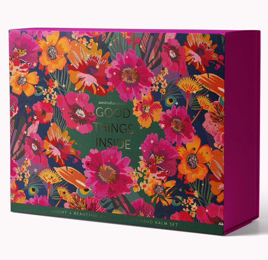 Australian Naturals Good Things Inside Body Pamper Set - Geranium & Citrus Crush