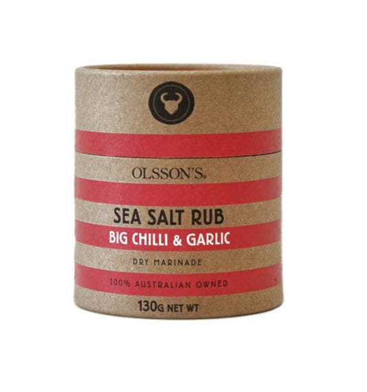 Herb & Spice Chilli & Garlic Salt Rub Canister