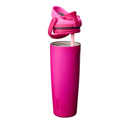 Owala Freesip Sway Drink Bottle - Red My Lips 890ml