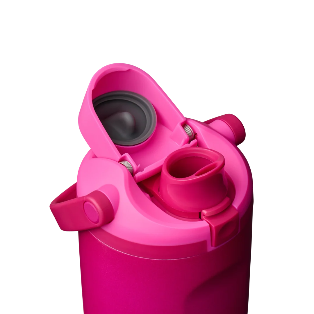 Owala Freesip Sway Drink Bottle - Red My Lips 890ml