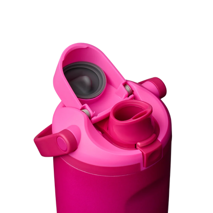 Owala Freesip Sway Drink Bottle - Red My Lips 890ml