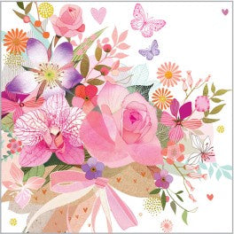 Image Gallery Napkin - Rose Bouquet