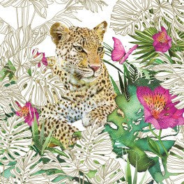 Image Gallery Napkin Leopard