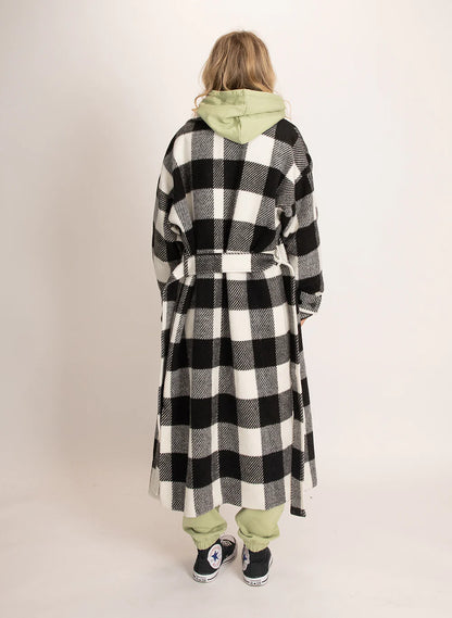 Federation Prize Coat Black Check