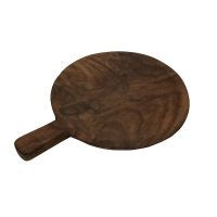 Le Forge Teak Round Platter 33x25cm