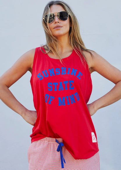 Hammill & Co Sunshine Riviera Tank - Red