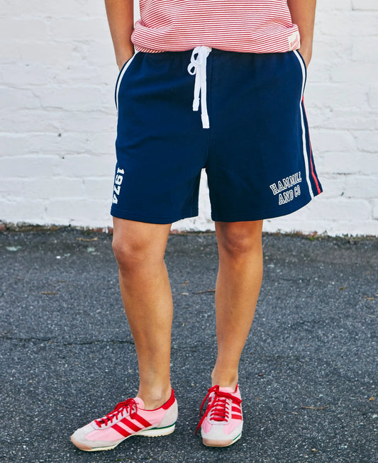 Hammill & Co Stripe Short - Navy