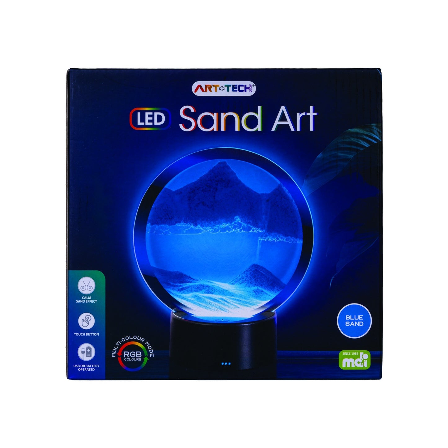 Carolina LED  Sand Art - Blue