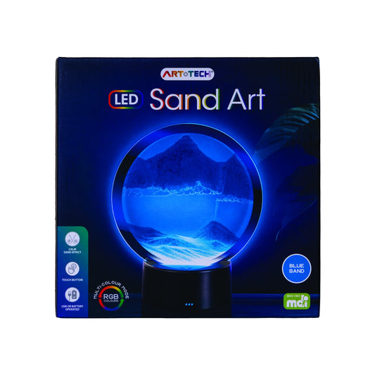Carolina LED  Sand Art - Blue