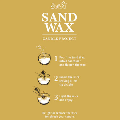 Stellar Haus Sand Wax 250gm