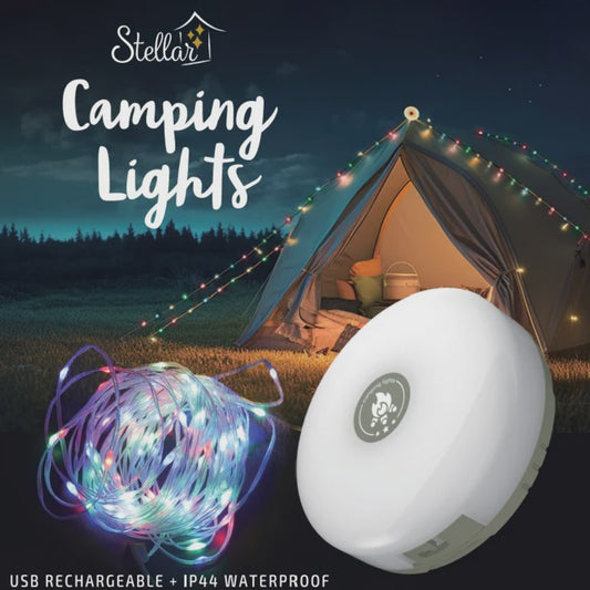 Stellar Haus Camping Lights 10 meters - Rainbow