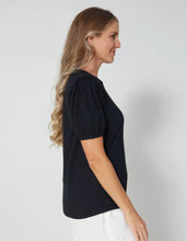 Load image into Gallery viewer, Stella + Gemma Amalfi Top Black
