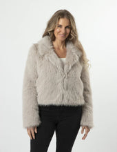 Load image into Gallery viewer, Stella + Gemma Fur Baby Jacket Champagne
