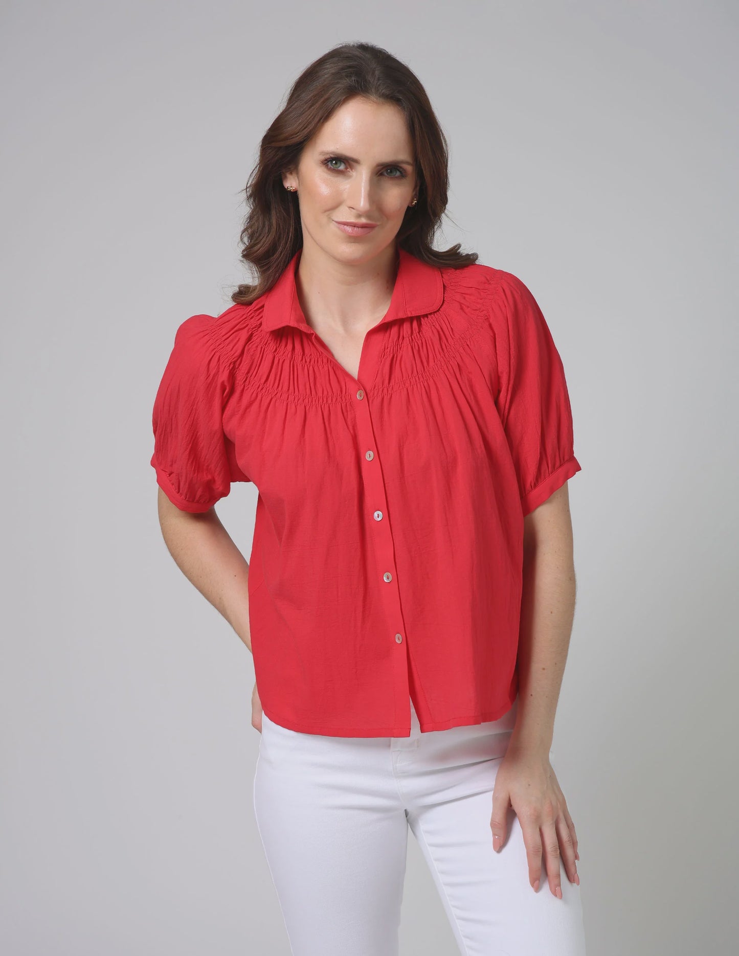 Stella +  Gemma Mimi Blouse - Flame