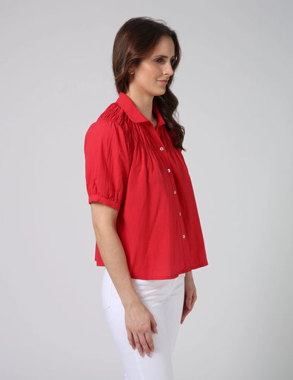 Stella +  Gemma Mimi Blouse - Flame