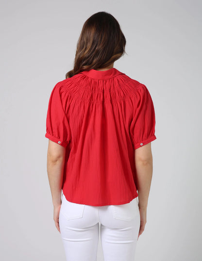 Stella +  Gemma Mimi Blouse - Flame