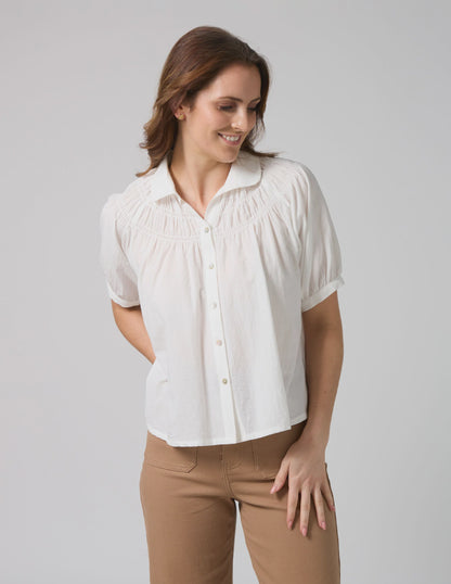 Stella + Gemma Mimi Blouse - Milk