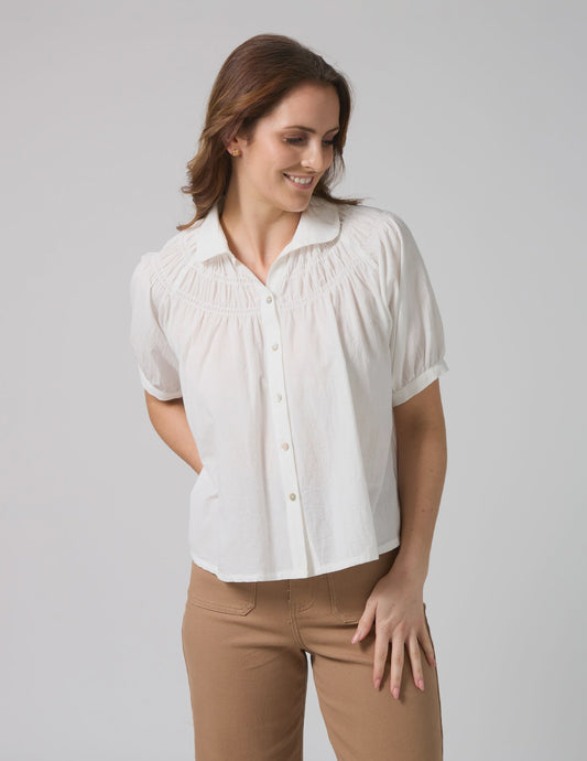 Stella + Gemma Mimi Blouse - Milk