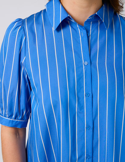 Stella + Gemma Asha Blouse - Cobalt Stripe