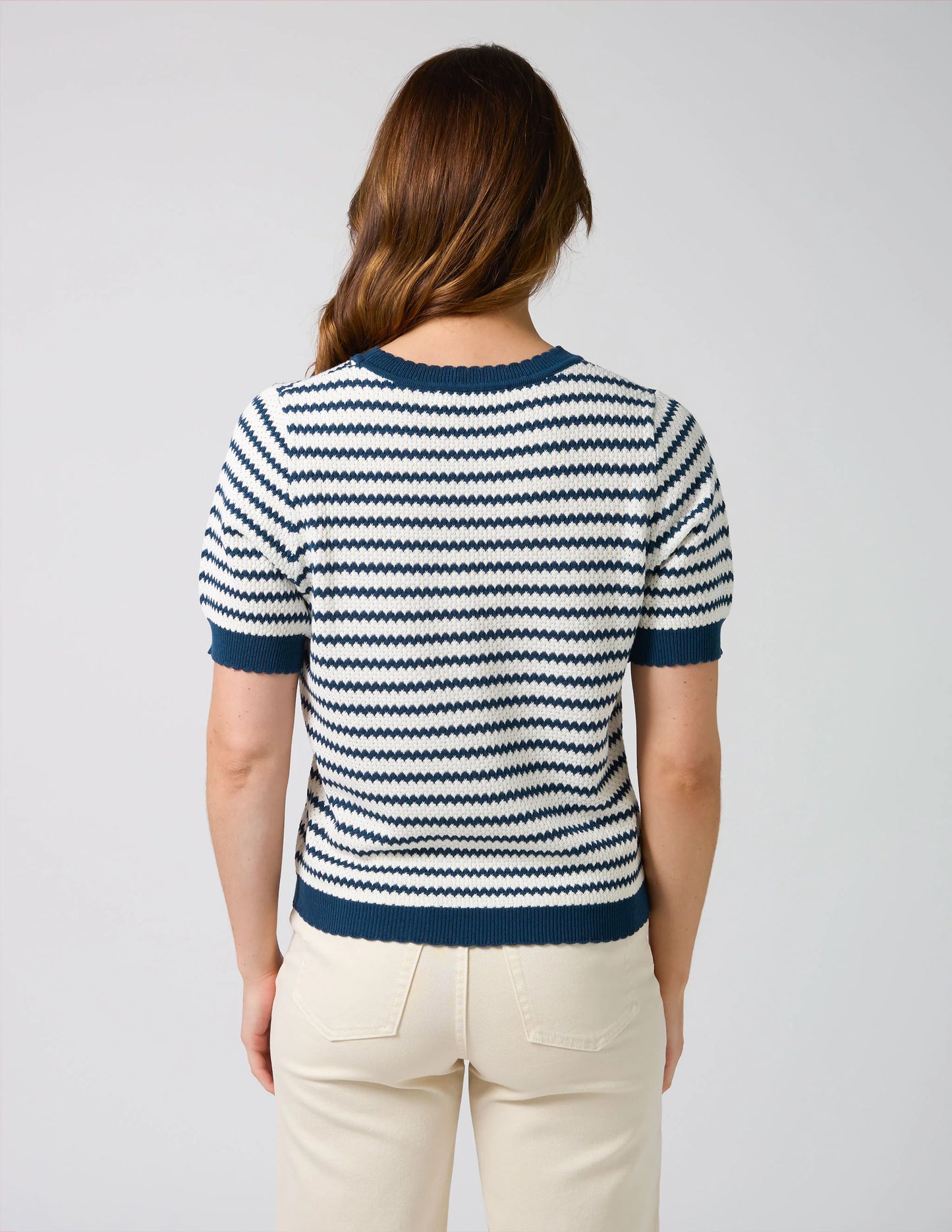 Stella + Gemma Charly Top - Navy Stripe