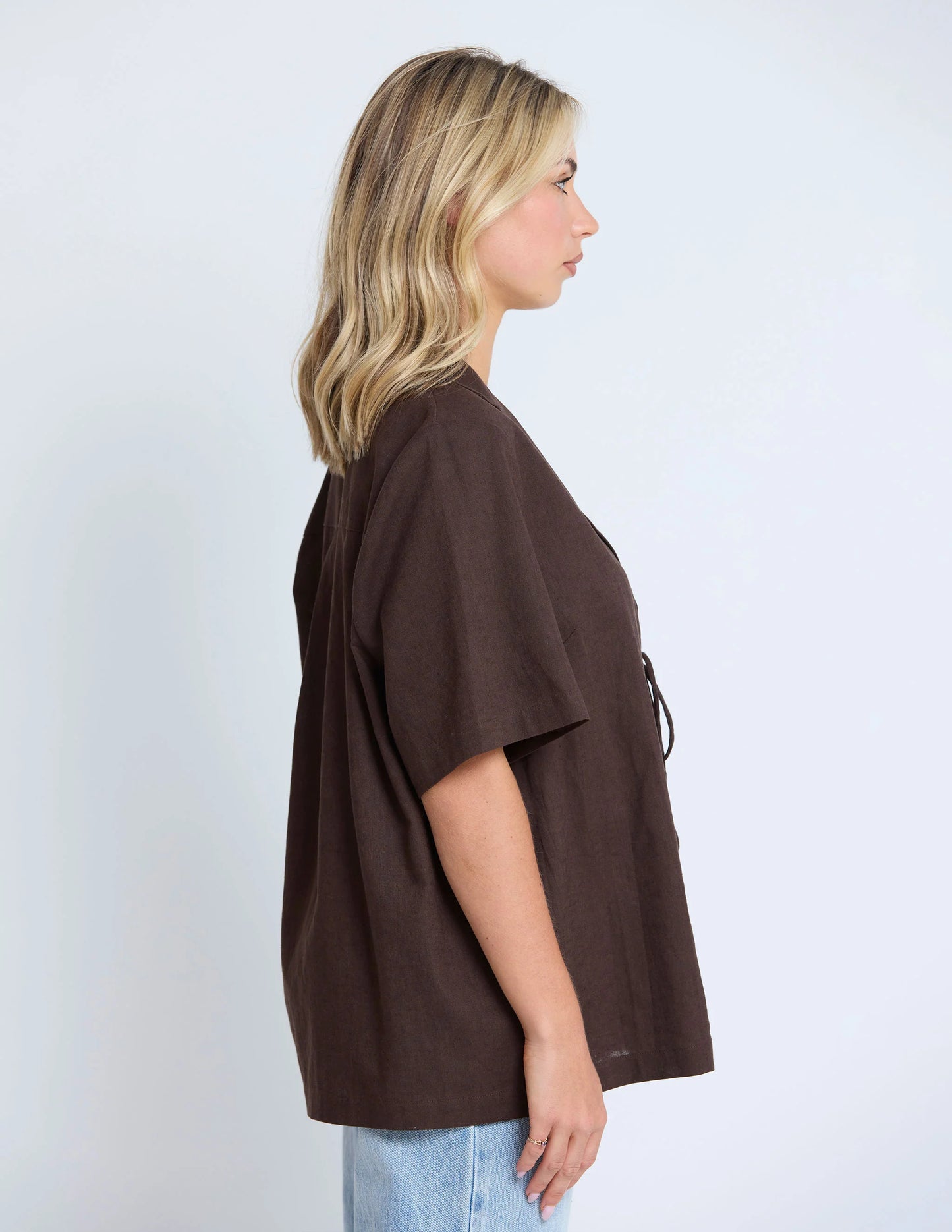 Stella + Gemma Solene Shirt - Chocolate