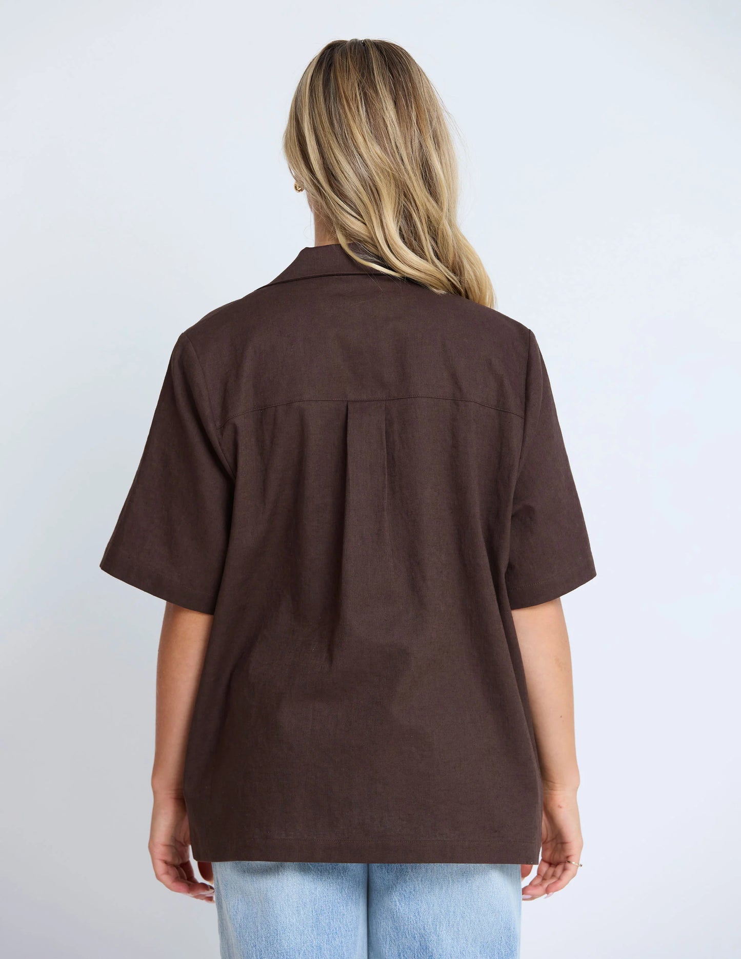 Stella + Gemma Solene Shirt - Chocolate