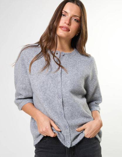 Stella + Gemma Hansel Cardigan - Grey Marle