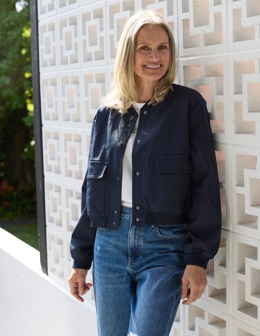 Stella + Gemma Nia Jacket - Navy