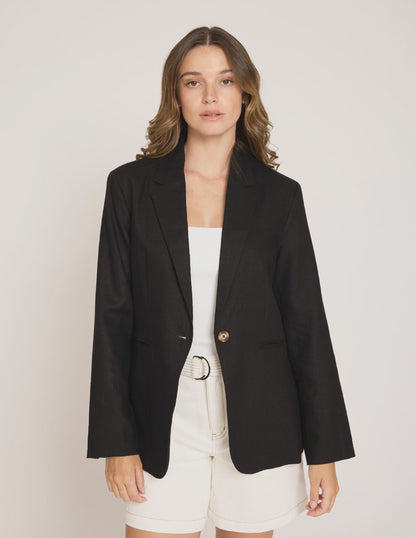 Stella + Gemma Aria Blazer - Black