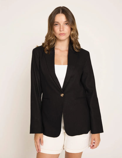 Stella + Gemma Aria Blazer - Black
