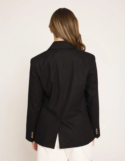 Stella + Gemma Aria Blazer - Black