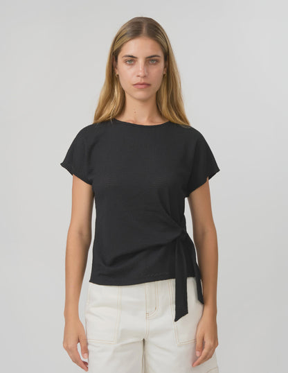 Stella + Gemma Cara Top - Black