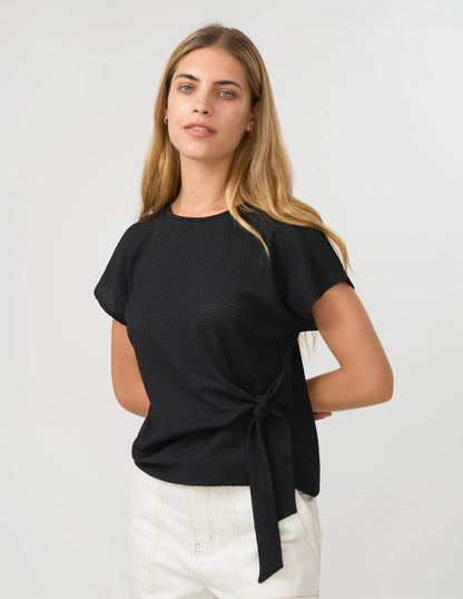 Stella + Gemma Cara Top - Black