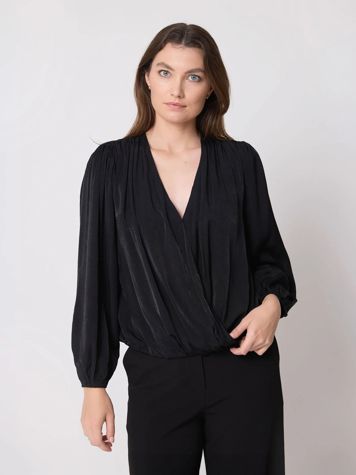 Stella + Gemma Nadine Blouse - Black