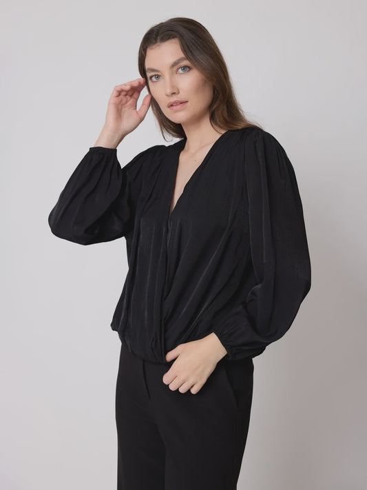 Stella + Gemma Nadine Blouse - Black