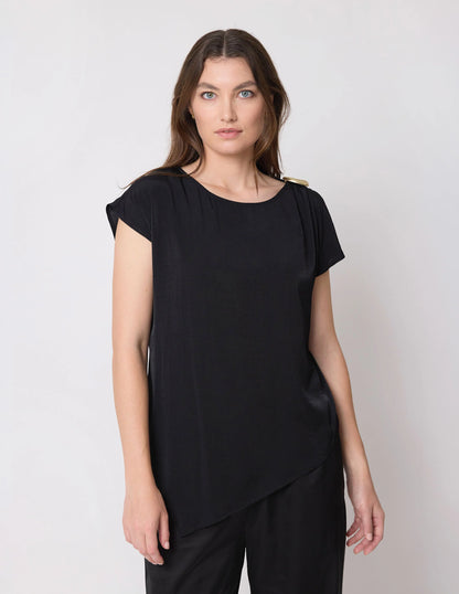 Stella + Gemma Daphne Top - Black