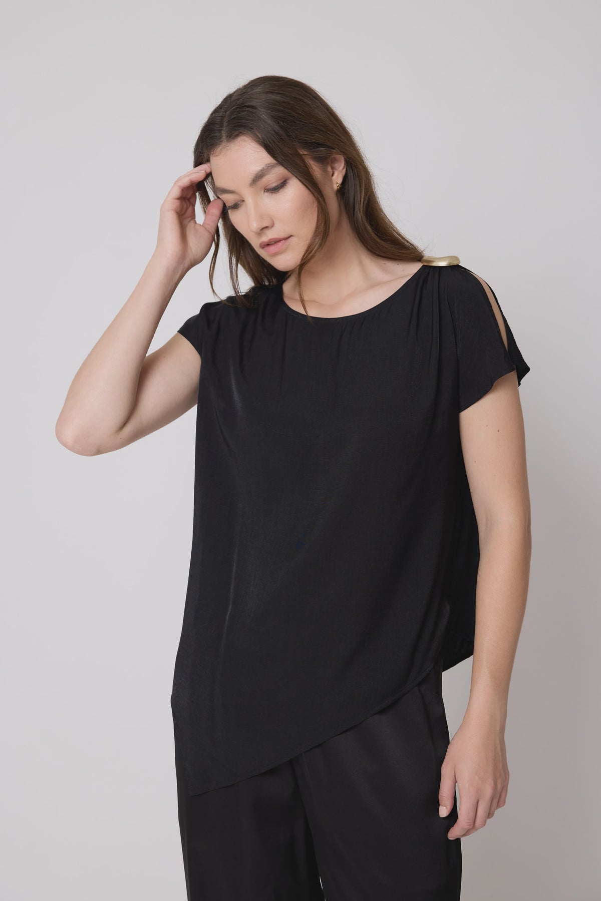 Stella + Gemma Daphne Top - Black