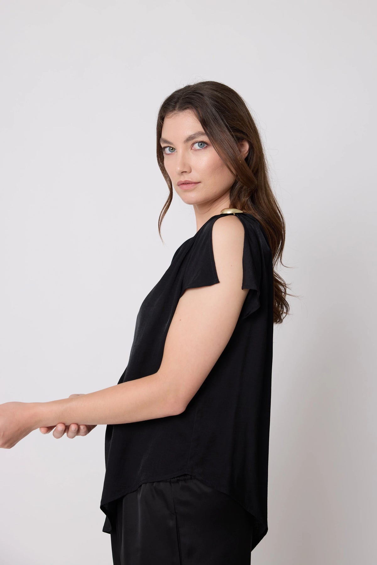 Stella + Gemma Daphne Top - Black
